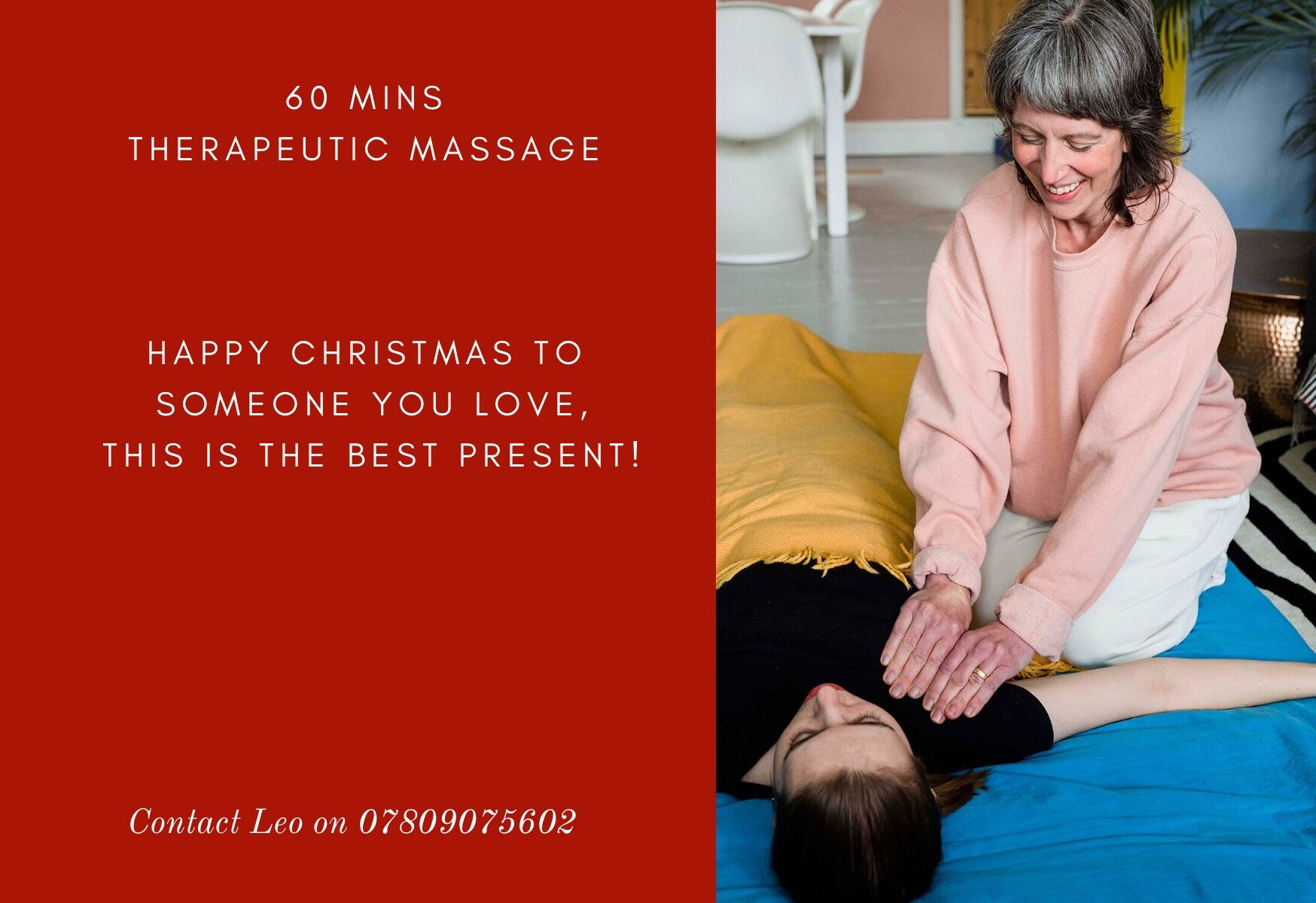 Voucher for therapeutic Thai massage - the perfect gift